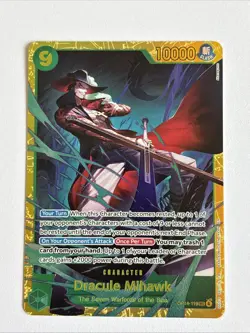 One Piece Dracule Mihawk - OP14-119 The Azure Sea's Seven Foil - Image 1
