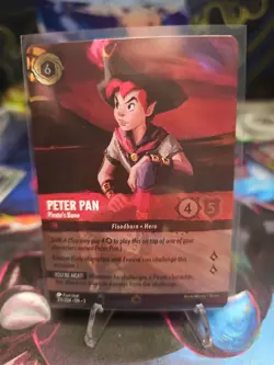 Peter Pan Pirate’s Bane Enchanted Foil Disney Lorcana Inklands - Image 3