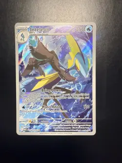 Pokemon TCG Mega Evolution Inteleon Card 142/132 IR NM - Image 1