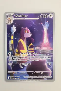 Watchdog 097/086 - Chaos Rising Illustration Rare- Full Art Holo Pokemon Card - Image 1