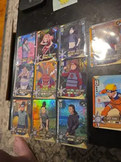 Naruto CCG Collectible Card Game 2002 Includes 2 Foil, 8 Holo Mixed Lot of 57 - Image 2