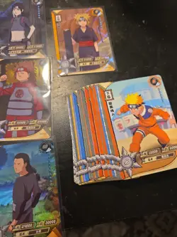 Naruto CCG Collectible Card Game 2002 Includes 2 Foil, 8 Holo Mixed Lot of 57 - Image 3