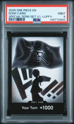 PSA 9 2025 One Piece Promos # Don!! Card MINT - Image 1