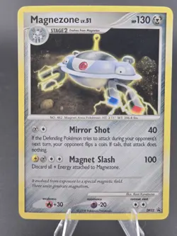 Pokemon TCG Magnezone Diamond & Pearl Black Star Promo Holo Card DP32 - Image 1