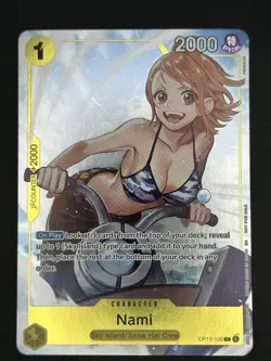 Nami Dash Pack Full Art Foil OP15-108 Adventure on Kami's Island One Piece Card - Image 1
