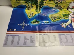 Pokemon Card Game POSTER & MAP Arena Poster Vintage 1999 RARE Toys R Us - Image 4