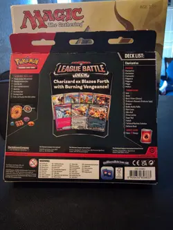 Pokemon TCG Charizard ex League Battle Deck 60-Card Foil Cards English 2024 - Image 2