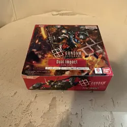 GUNDAM CARD GAME Dual Impact GD02 Sealed BOX in Japanese Bandai NEW - Image 1