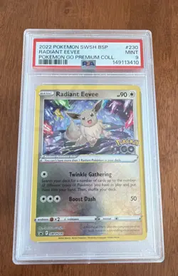 Radiant Eevee SWSH230 SWSH: Sword & Shield Promo Cards Holo - Image 1