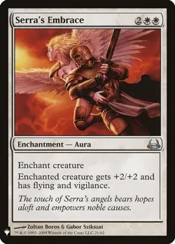 Serra's Embrace [Mystery Booster] Near Mint - Image 1