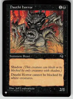 Dauthi Horror Common The List Reprints MTG Near Mint 2020 - Image 1