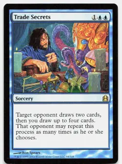Trade Secrets 64 Rare Commander Magic: The Gathering Lightly Played - Image 1