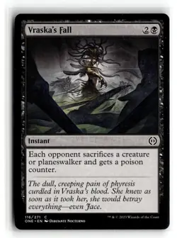 MAGIC TG: Phyrexia: All Will Be One #116 Vraska's Fall- Common.M2A - Image 1