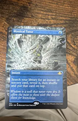 Mystical Tutor (Borderless) Dominaria Remastered Regular - Image 1
