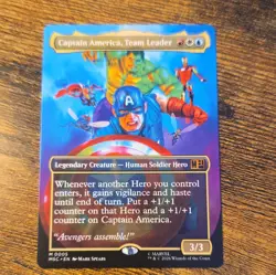 Magic: The Gathering Captain America, Team Leader Mythic Regular Eng 0005 Marvel - Image 1