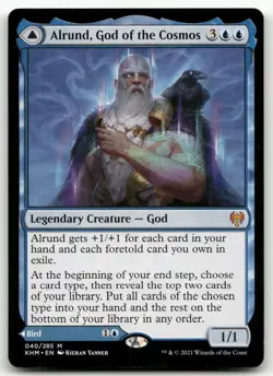 Alrund, God of the Cosmos #40 (NM) Kaldheim KHM Magic MTG - Image 1