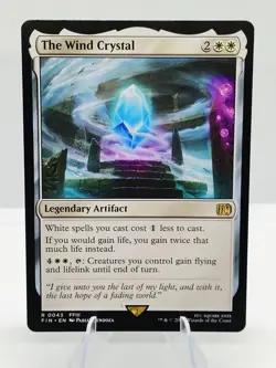 MTG FIN-0043 The Wind Crystal Final Fantasy Regular Rare - Image 1