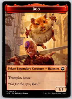 Boo Token 10 Token Adventures in the Forgotten Realms Magic: The Gathering LP - Image 1