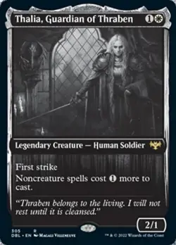 Thalia, Guardian of Thraben Innistrad: Double Feature NM MTG - Image 1