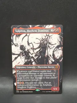 MTG Solphim, Mayhem Dominus (Showcase) Phyrexia: All Will Be One - Image 1