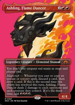 Ashling, Flame Dancer - Extended Art MH3 NM MTG - Image 1