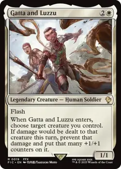 MTG Final Fantasy Commander - Gatta and Luzzu - Image 1