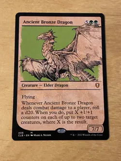 Ancient Bronze Dragon - NM - Commander Legends: Battle for Baldur's Gate - Image 1