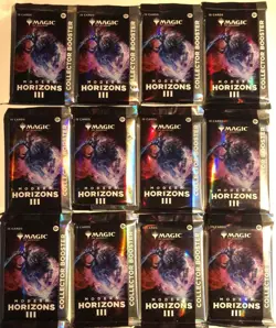 2X 2024 Factory Sealed Magic MTG Modern Horizons 3 III Collector Booster Pack - Image 1