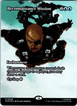 Reconnaissance Mission (Borderless) Foil M Marvel Universe Eternal-Legal 59 NM - Image 1