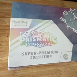 Pokemon Prismatic Evolutions Super Premium Collection Box SEALED SPC - Image 4