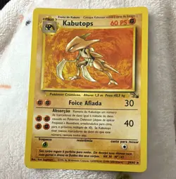 Wizards of the Coast Fossil Kabutops 24/62 Holo Rare Unlimited PT - Image 1