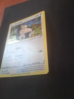 Pokemon Card Snorlax 141/192 Cosmos Holo Rare Rebel Clash - Image 2