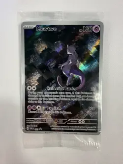 Mewtwo SVP 052 Pokemon TCG Black Star Promo Scarlet & Violet 151 Promo *SEALED* - Image 1
