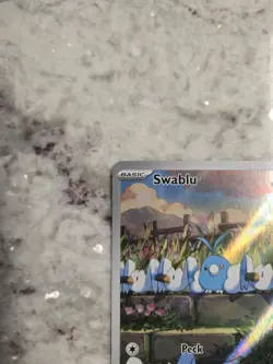 Swablu 213/182 Sv04: Paradox Rift Illustration Rare Holo Pokemon NM - Image 4