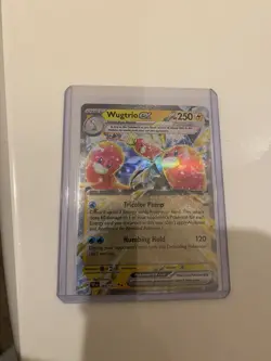 Pokemon Wugtrio ex 60/162 Double Rare Temporal Forces w/ Top Loader - Image 1