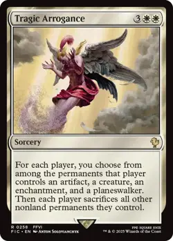MTG Final Fantasy Commander - Tragic Arrogance - Image 1