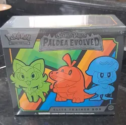 Pokemon TCG Scarlet & Violet Paldea Evolved Elite Trainer Box English 9 Packs - Image 1