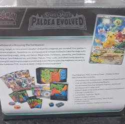 Pokemon TCG Scarlet & Violet Paldea Evolved Elite Trainer Box English 9 Packs - Image 2