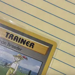 Pokemon TCG Pokemon Breeder 76/102 Base Set Rare Regular English 1999 Sugimori - Image 4