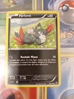 Sneasel / Farfuret 60/114 XY Steam Siege French Pokemon TCG NM - Image 1