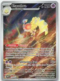 Espathra 197/182 Illustration Rare Paradox Rift Pokemon Near Mint - Image 1