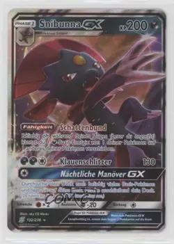 Weavile GX German Pokemon Sun & Moon Unified Minds #132 - Image 1