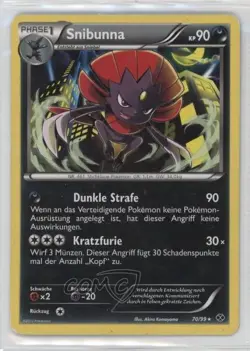 Weavile German Pokemon Black & White Next Destinies #70 - Image 1