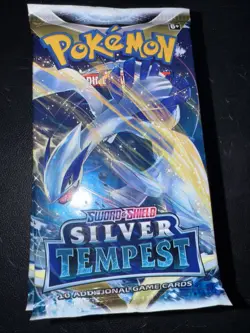 Pokemon TCG: Sword & Shield Silver Tempest Booster Pack (single Pack) New 820650850912 - Image 1