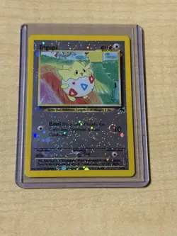 Pokemon Togepi Holo SWIRL 🌀 Southern Islands 4/18 Moderately Played - Image 1