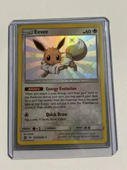 Eevee Holo Hidden Fates: Shiny Vault SV41/SV94 LP Pokemon TCG - Image 1