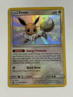 Eevee Holo Hidden Fates: Shiny Vault SV41/SV94 LP Pokemon TCG - Image 3