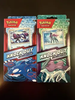 (Pair) Pokemon Suicune & Kyogre Knock Out Collection (Sealed) - Image 1