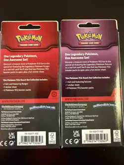 (Pair) Pokemon Suicune & Kyogre Knock Out Collection (Sealed) - Image 2