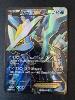Pokemon TCG Kyurem-Ex Next Destinies 96/99 Holo Full Art Ultra Rare - Image 1